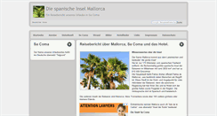 Desktop Screenshot of mallorca-reisebericht.andi-bernhard.de