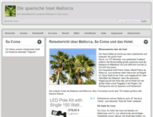 Tablet Screenshot of mallorca-reisebericht.andi-bernhard.de