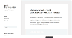 Desktop Screenshot of blog.andi-bernhard.de