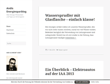 Tablet Screenshot of blog.andi-bernhard.de